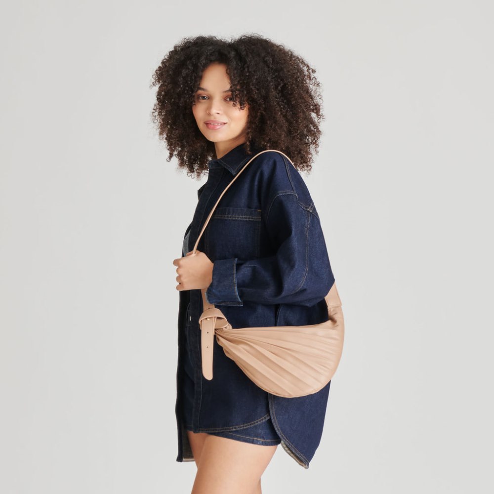 Dolce Vita Georgia Shoulder Bag Cafe Faux Leather