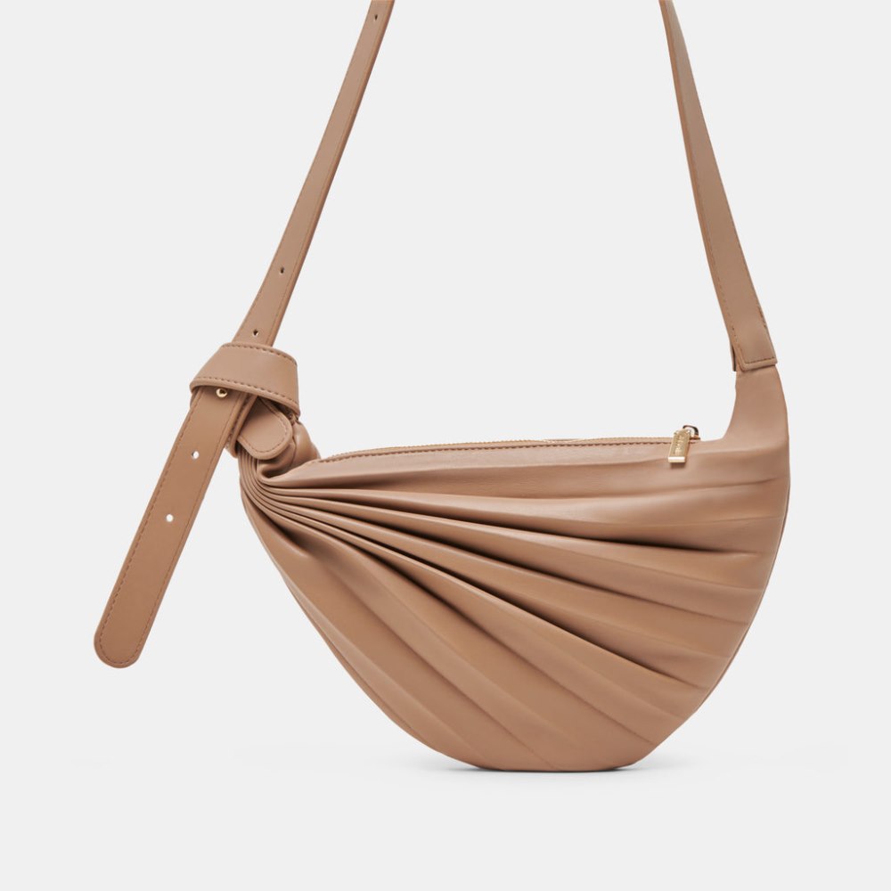 Dolce Vita Georgia Shoulder Bag Cafe Faux Leather