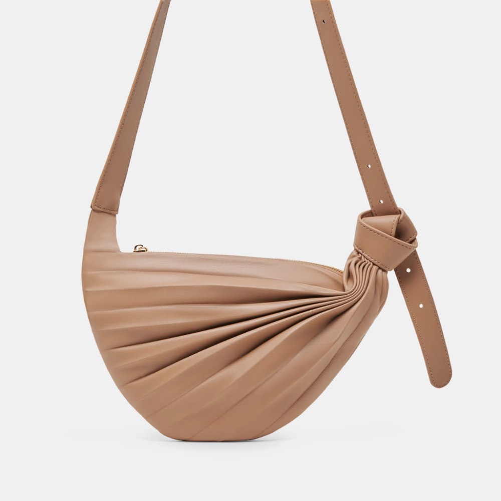 Dolce Vita Georgia Shoulder Bag Cafe Faux Leather