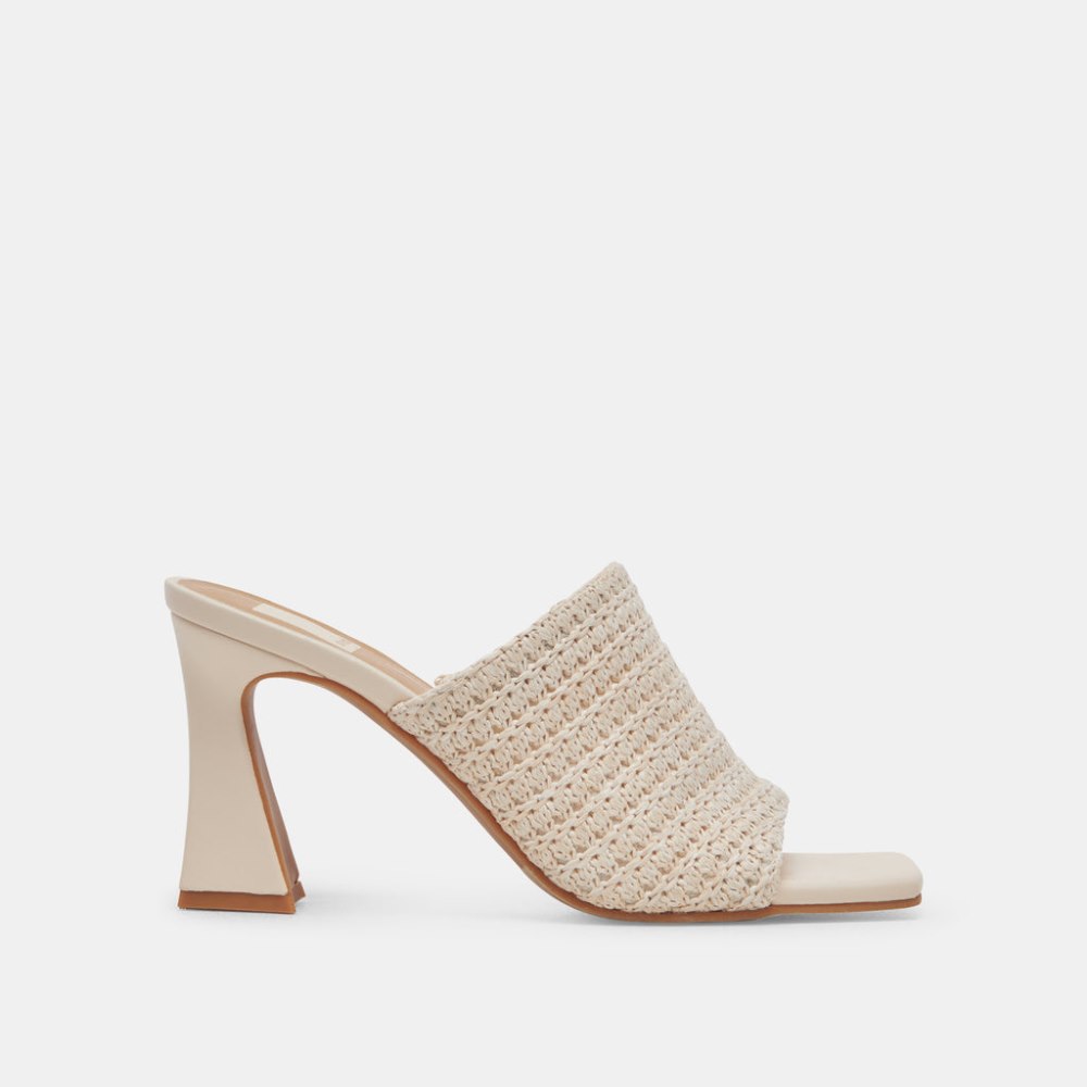 Dolce Vita Novis Heels Cream Woven