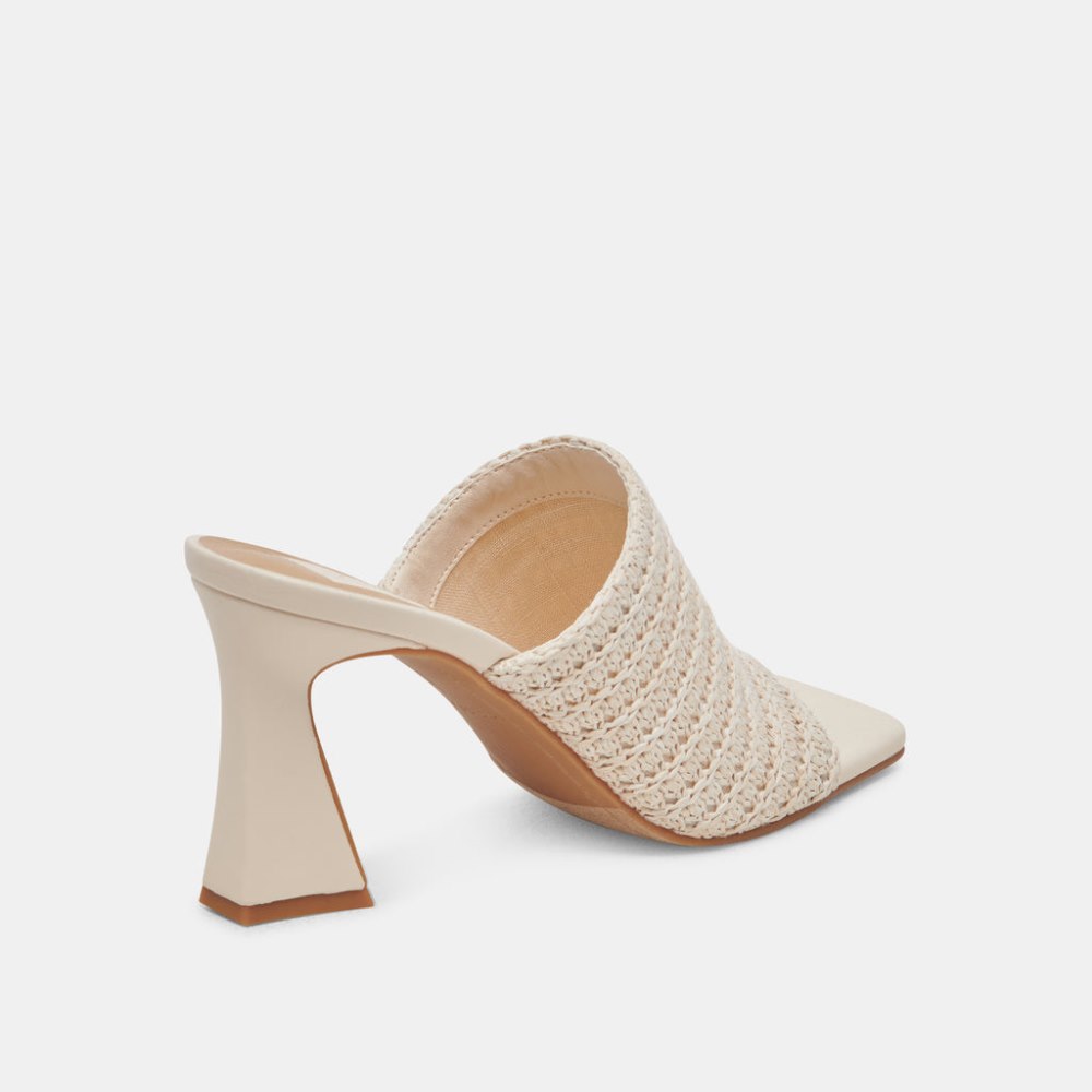Dolce Vita Novis Heels Cream Woven