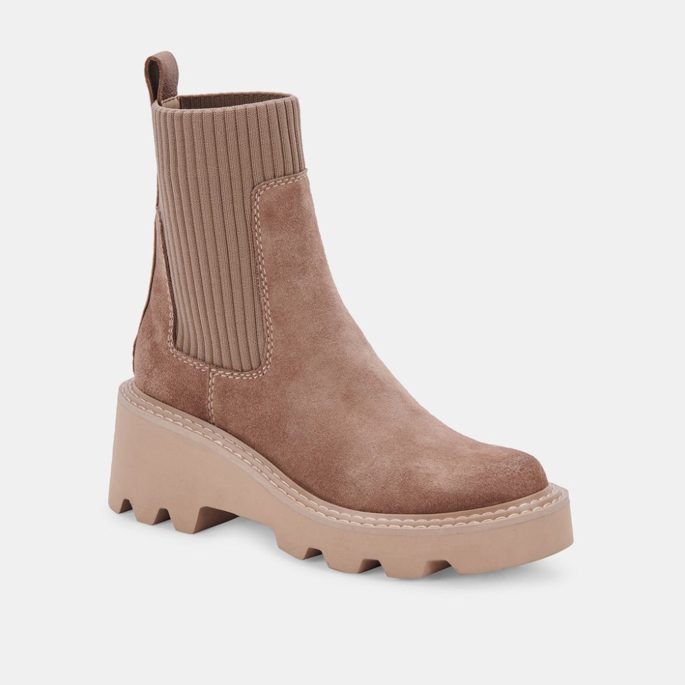 Dolce Vita Hoven H2o Boots Mushroom Suede