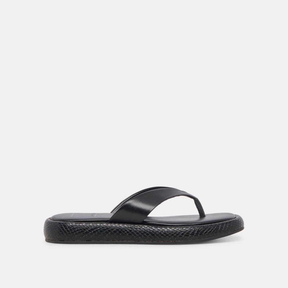 Dolce Vita Adin Sandals Black Leather