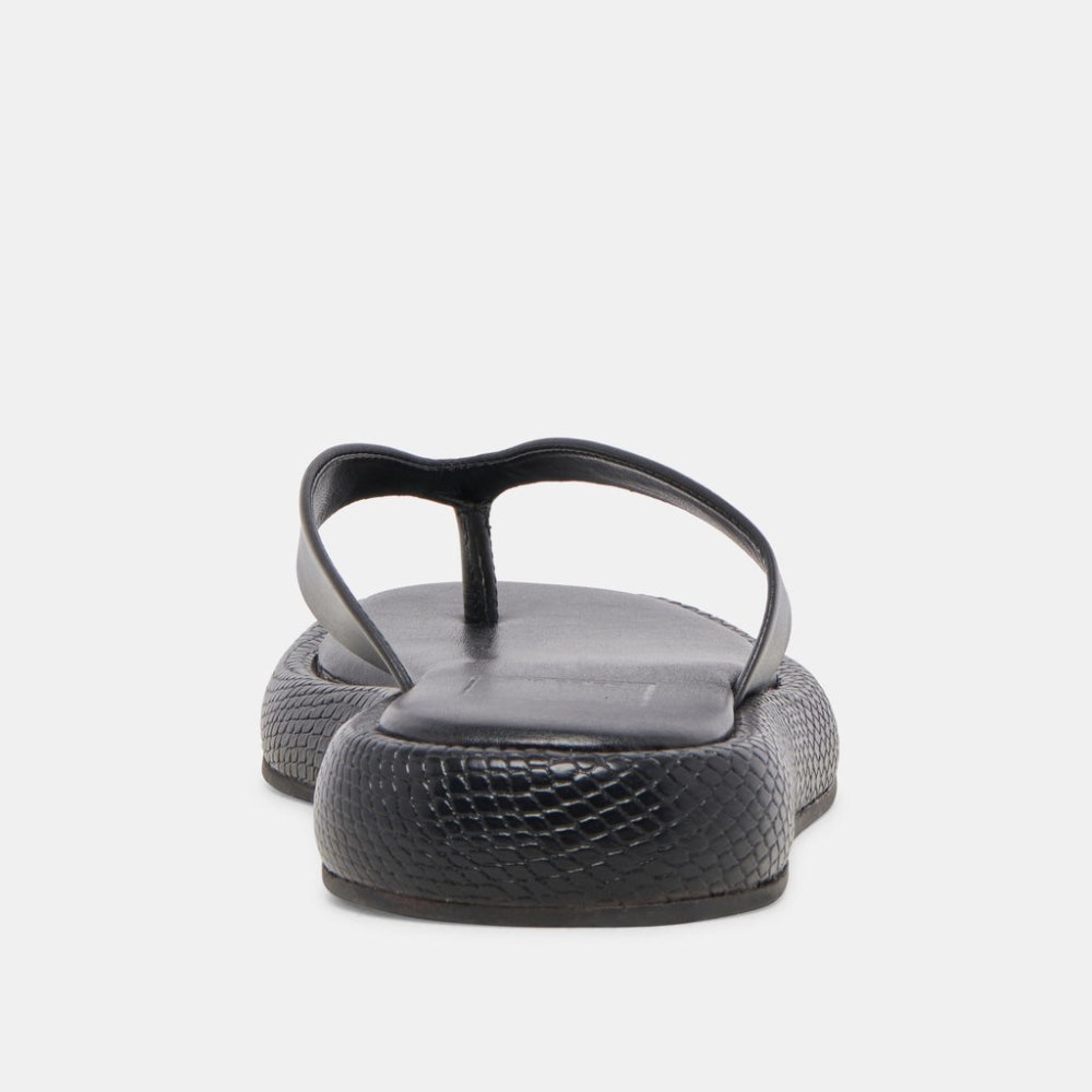 Dolce Vita Adin Sandals Black Leather