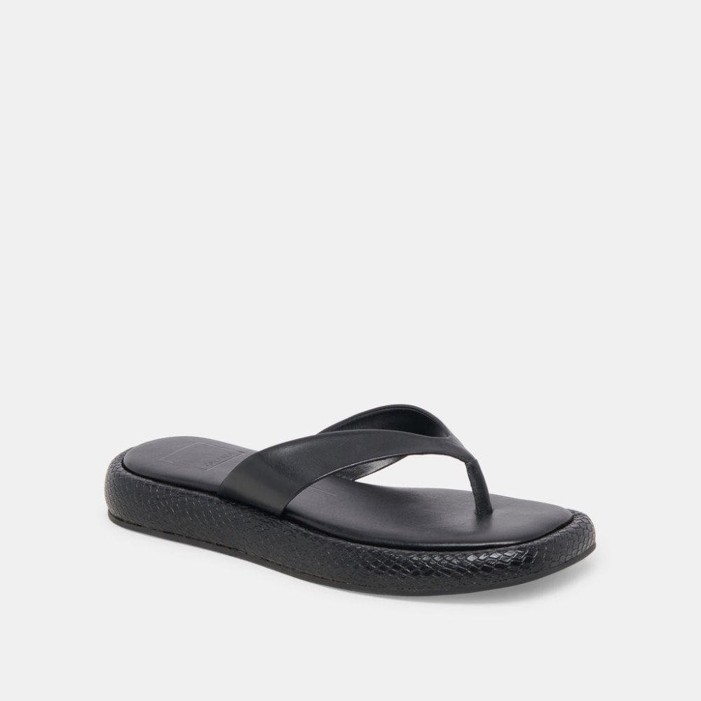 Dolce Vita Adin Sandals Black Leather