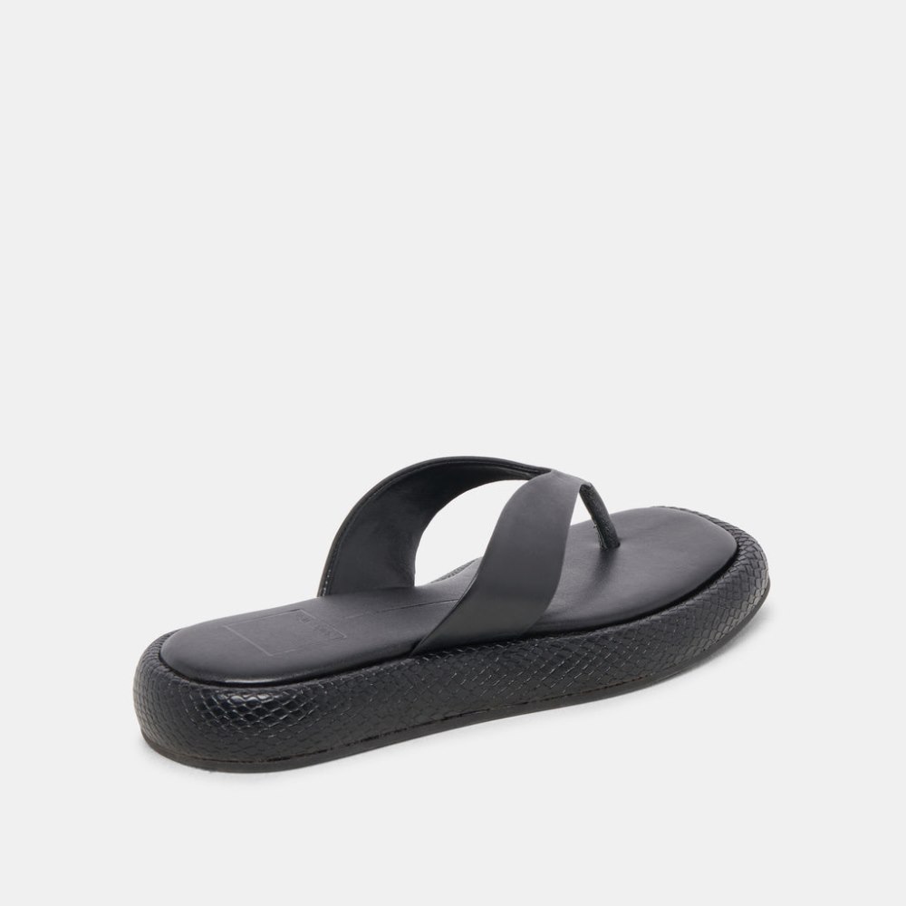 Dolce Vita Adin Sandals Black Leather