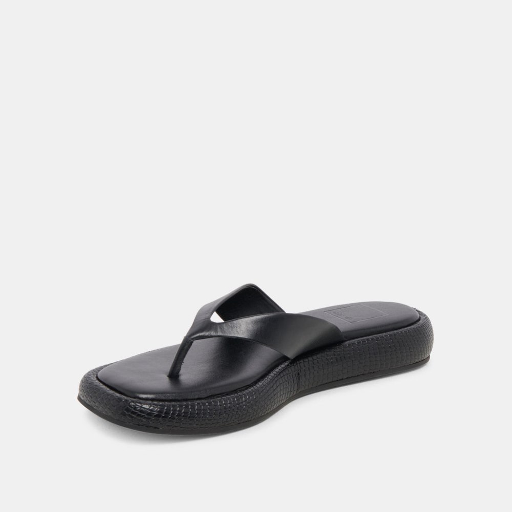 Dolce Vita Adin Sandals Black Leather