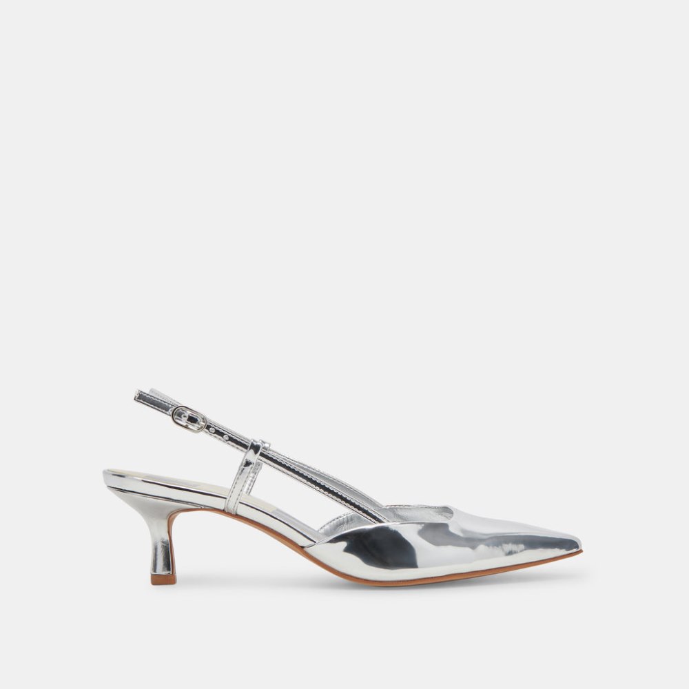 Dolce Vita Odela Heels Silver Stella