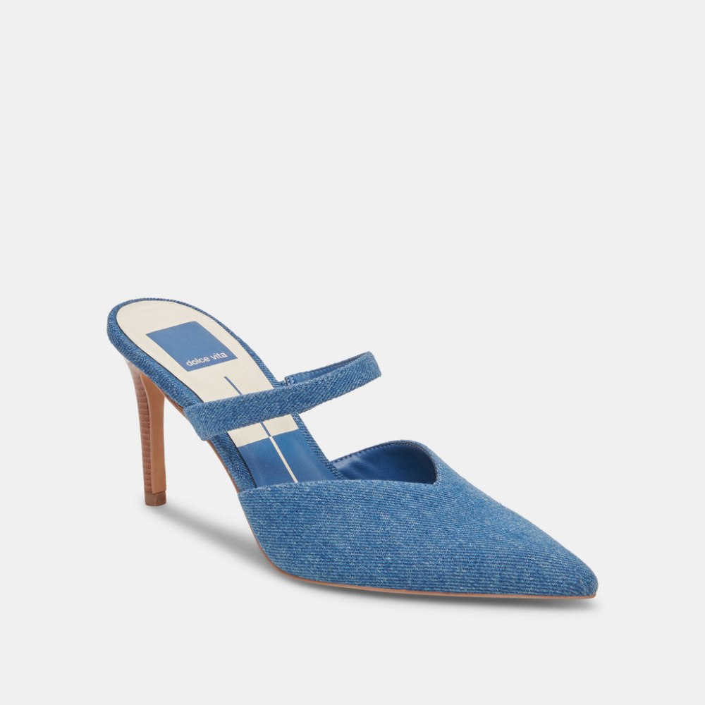 Dolce Vita Kanika Heels Blue Denim