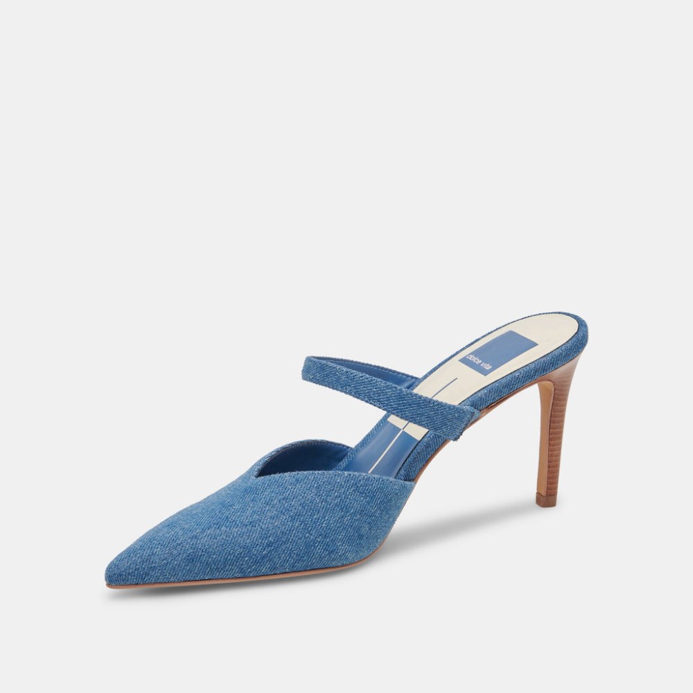 Dolce Vita Kanika Heels Blue Denim
