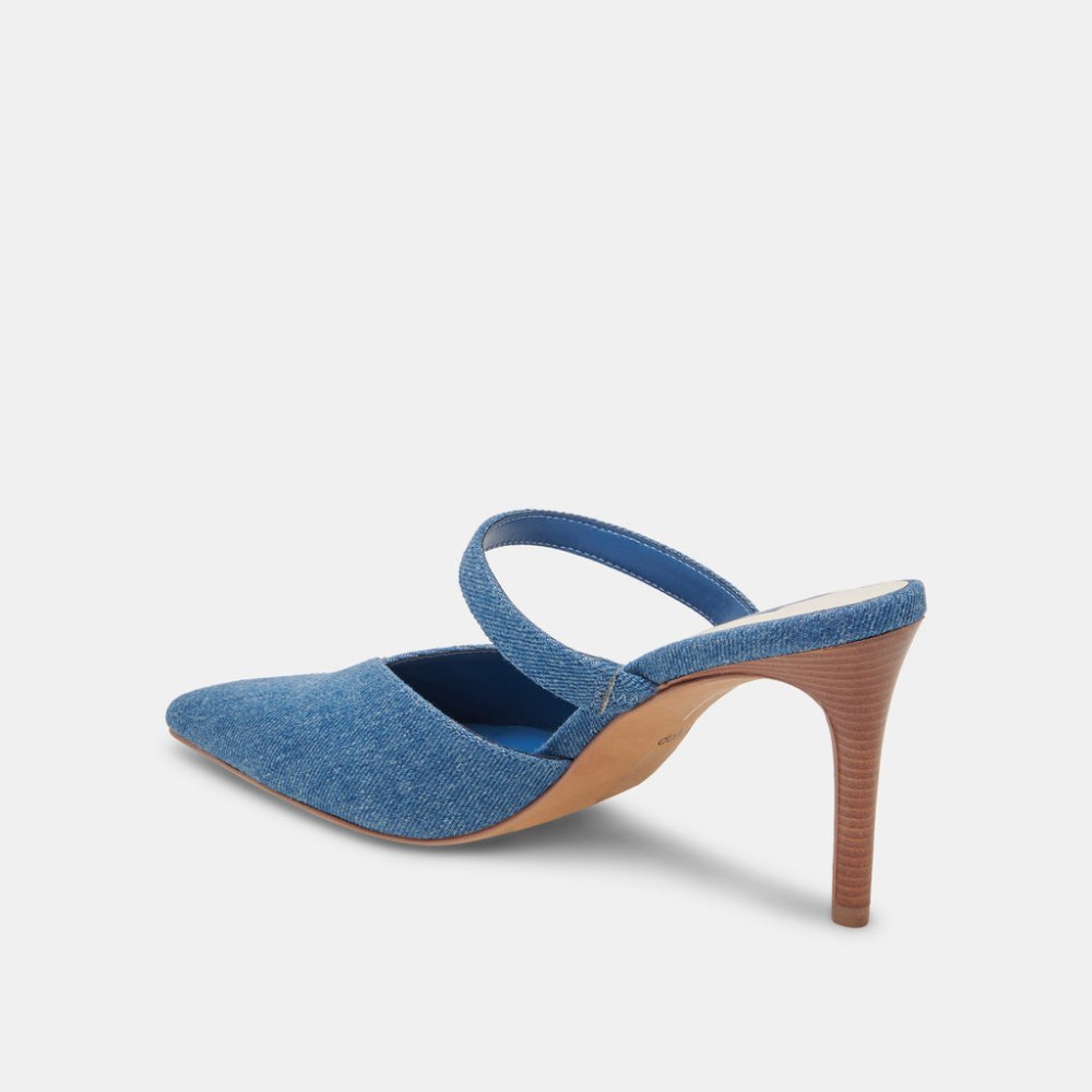 Dolce Vita Kanika Heels Blue Denim