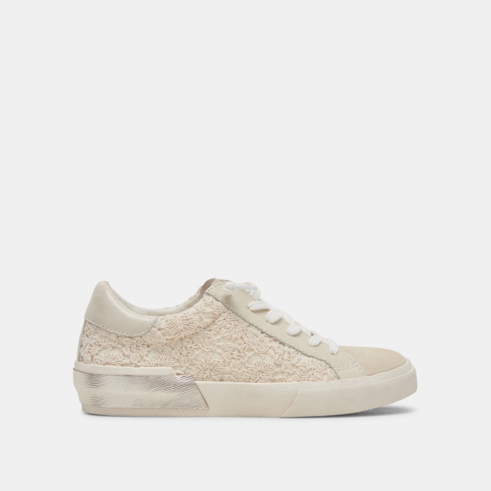 Dolce Vita Zina Sneakers Ecru Lace