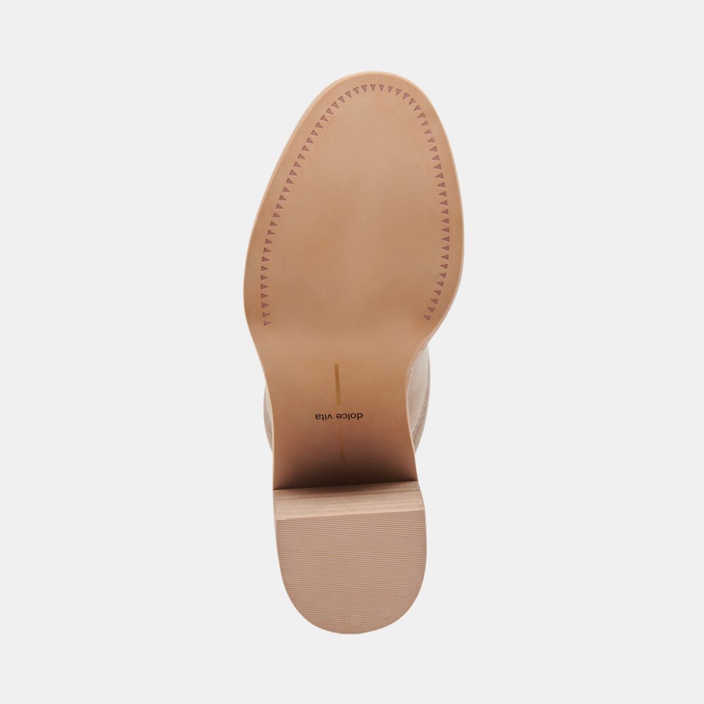 Dolce Vita Castel Heels Taupe Suede