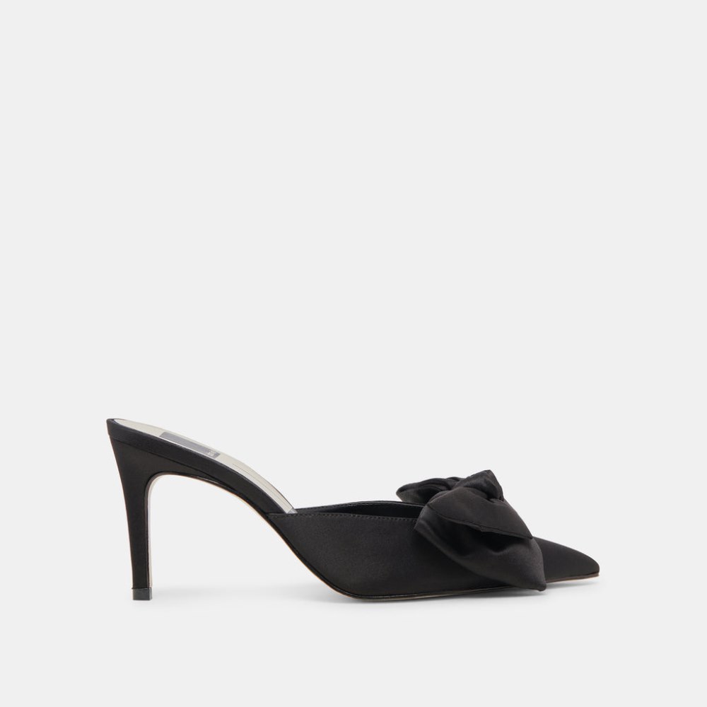 Dolce Vita Kayli Heels Onyx Satin