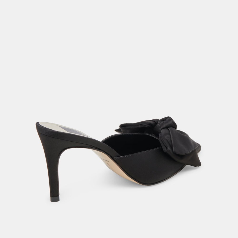 Dolce Vita Kayli Heels Onyx Satin