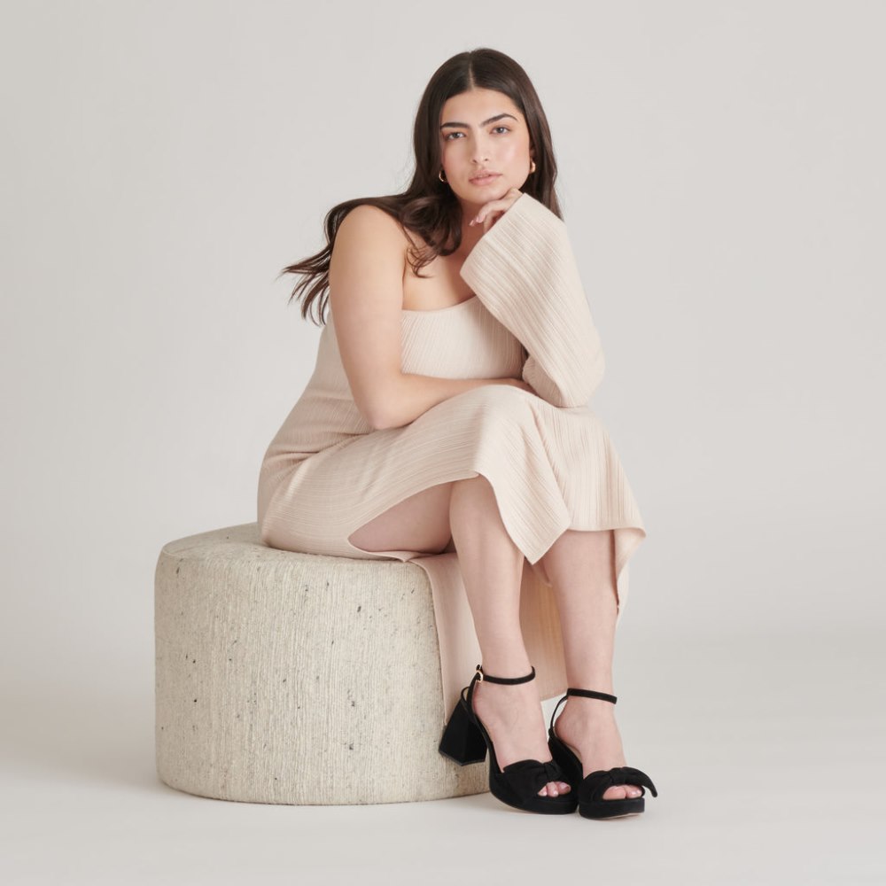 Dolce Vita Pacie Heels Onyx Suede