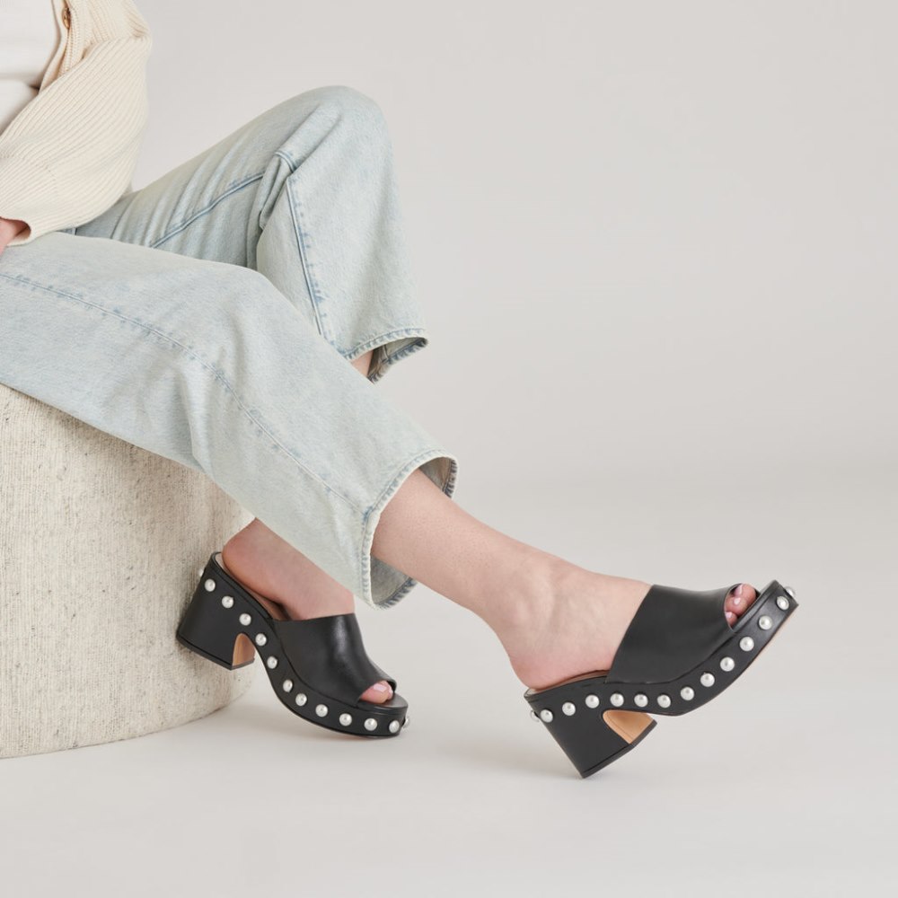 Dolce Vita Glori Heels Black Leather