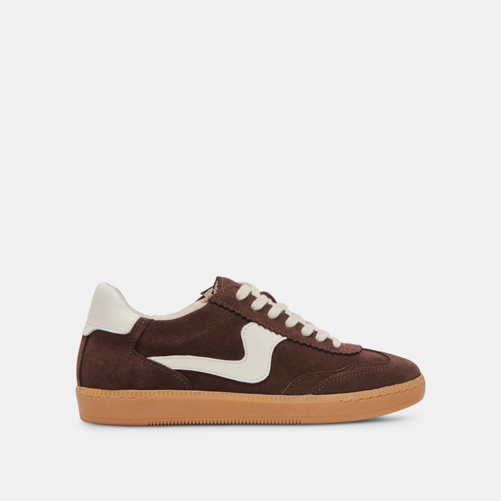 Dolce Vita Notice Sneakers Dk Brown Suede