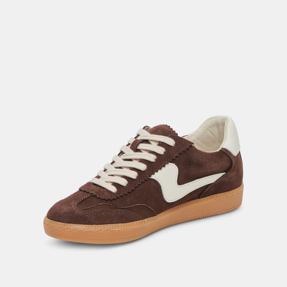Dolce Vita Notice Sneakers Dk Brown Suede