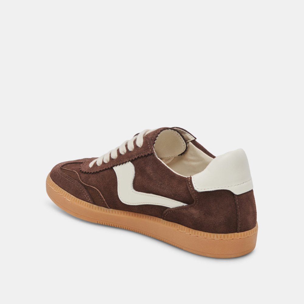 Dolce Vita Notice Sneakers Dk Brown Suede