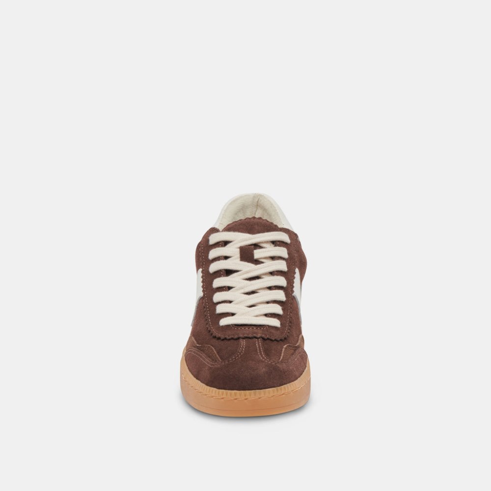 Dolce Vita Notice Sneakers Dk Brown Suede