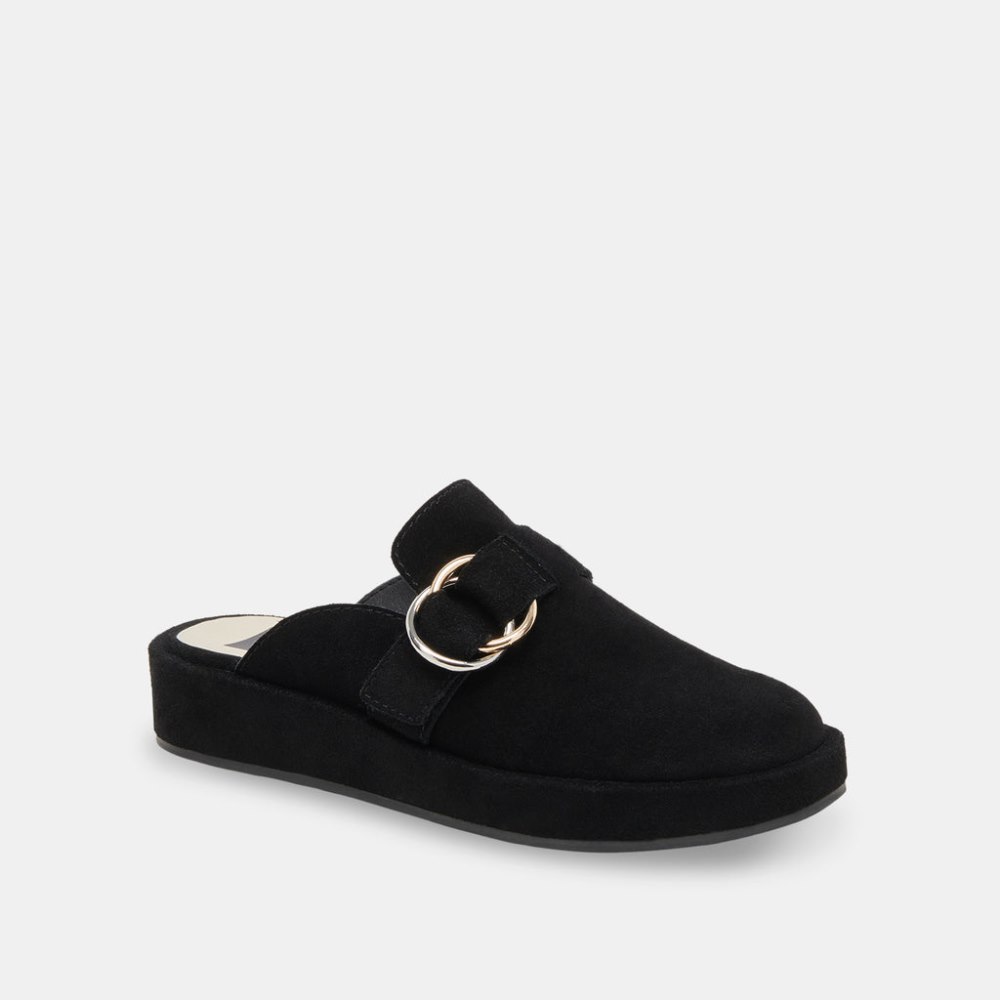 Dolce Vita Astor Flats Onyx Suede