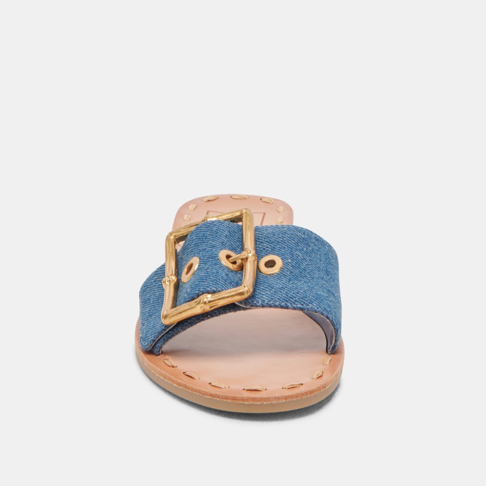 Dolce Vita Dasa Sandals Blue Denim