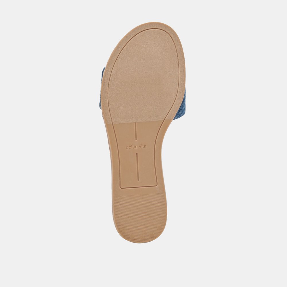 Dolce Vita Dasa Sandals Blue Denim