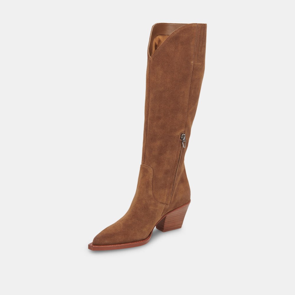 Dolce Vita Raj Boots Brown Suede