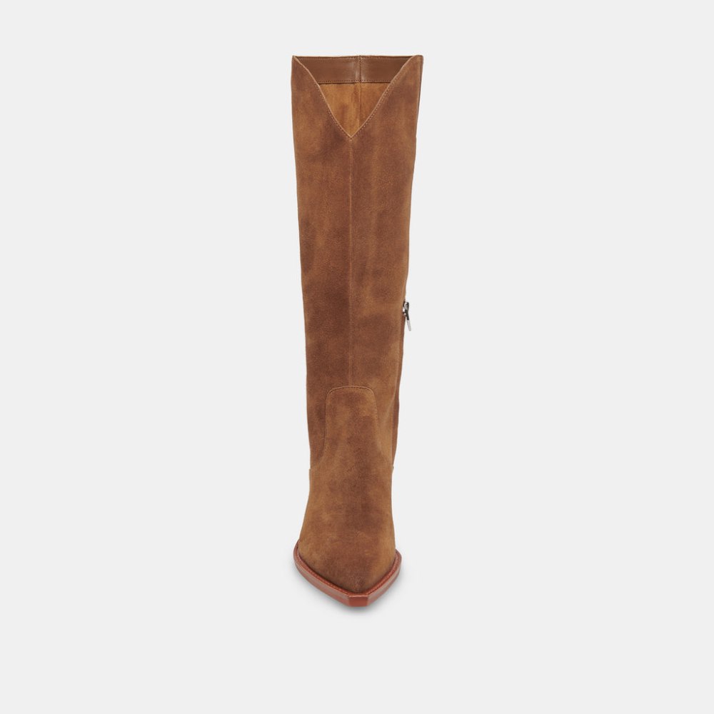 Dolce Vita Raj Boots Brown Suede