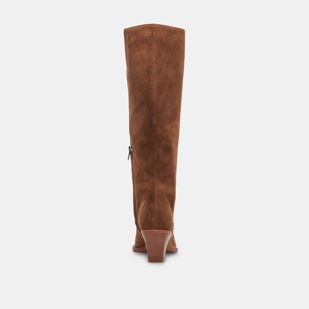 Dolce Vita Raj Boots Brown Suede