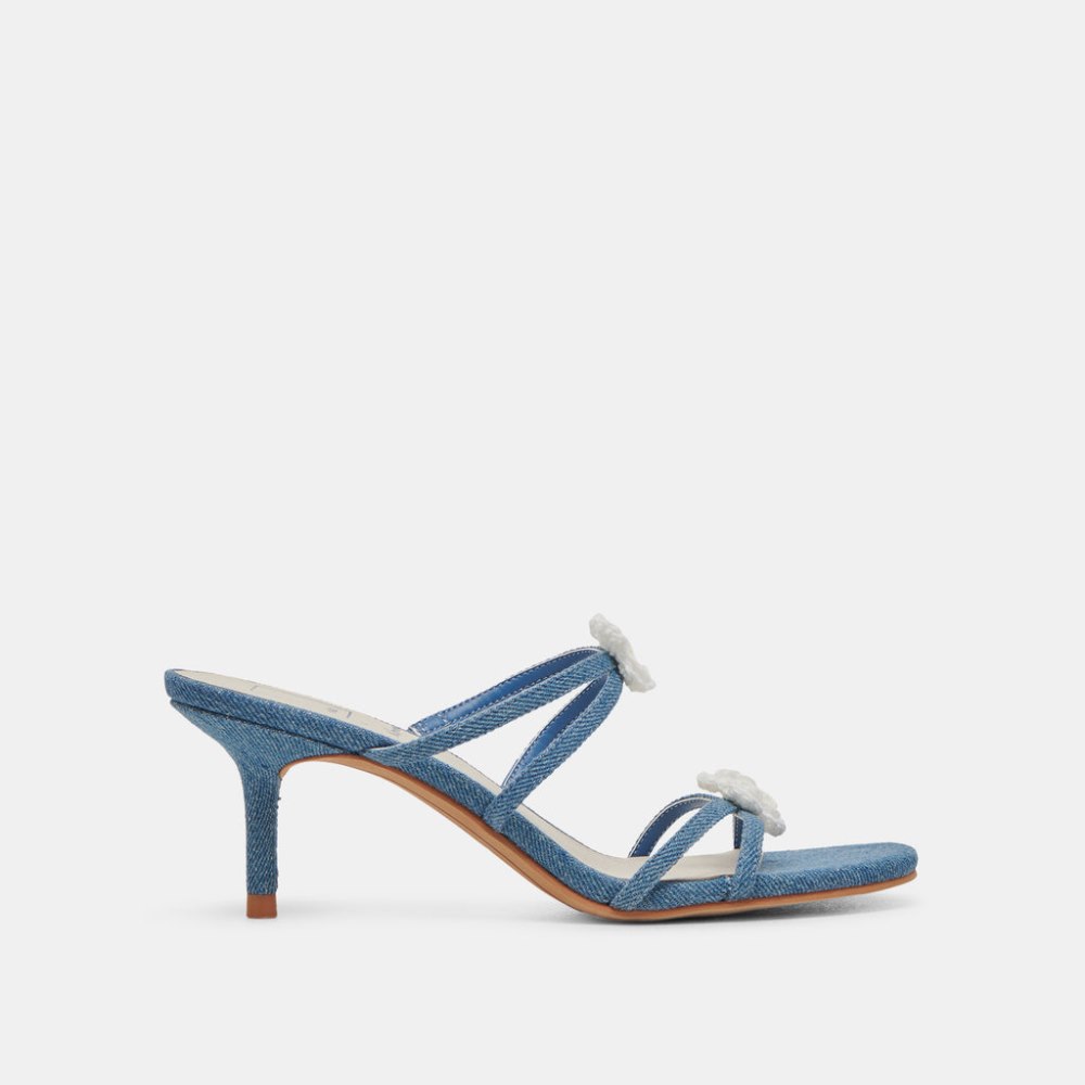 Dolce Vita Bete Heels Blue Denim