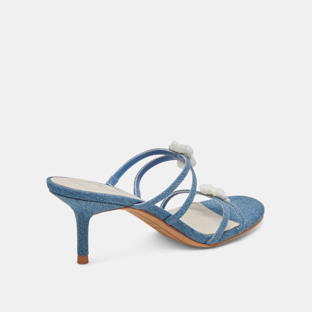Dolce Vita Bete Heels Blue Denim