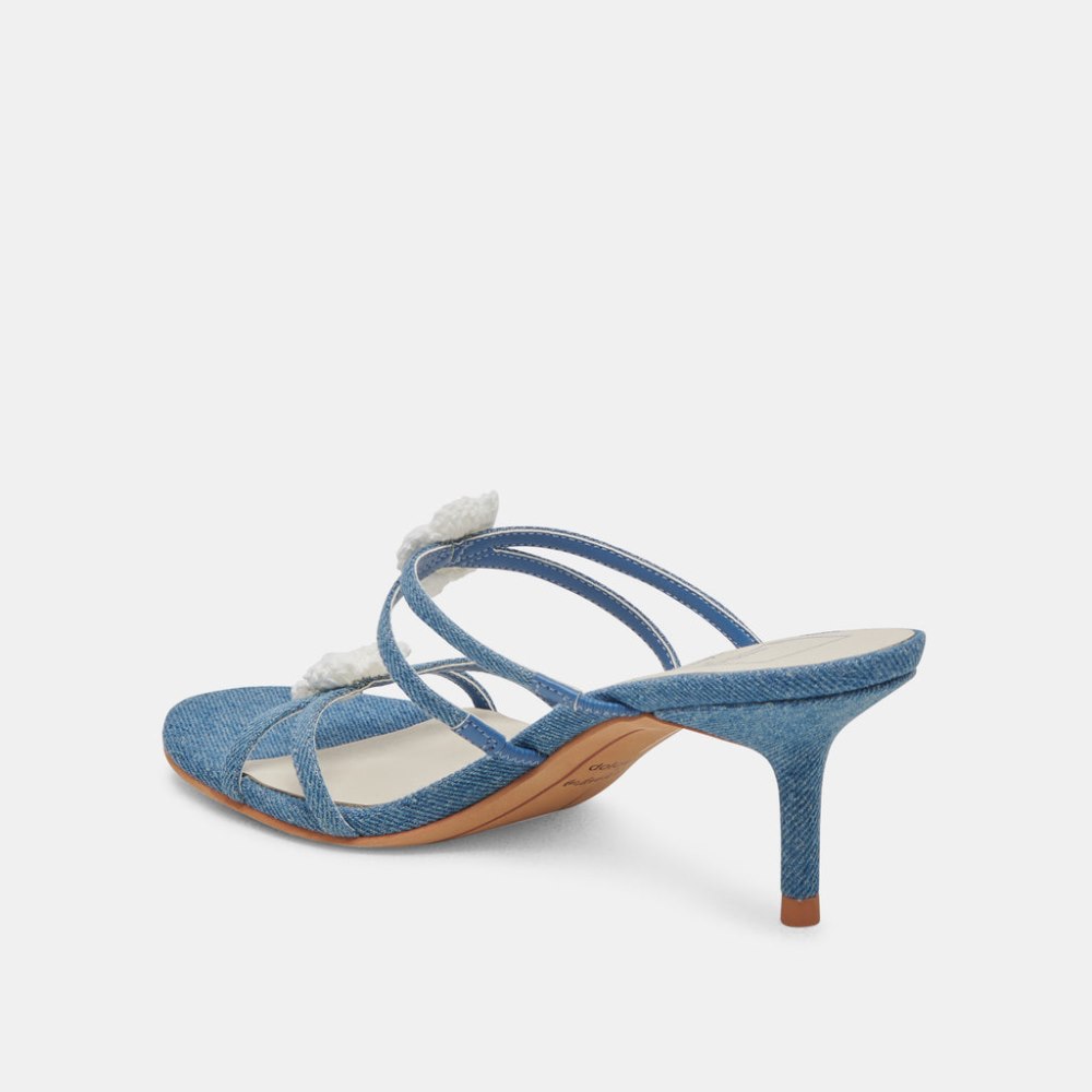 Dolce Vita Bete Heels Blue Denim