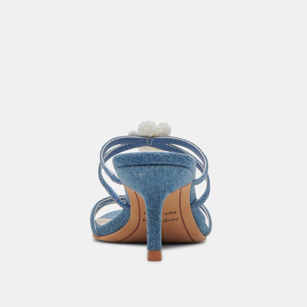 Dolce Vita Bete Heels Blue Denim
