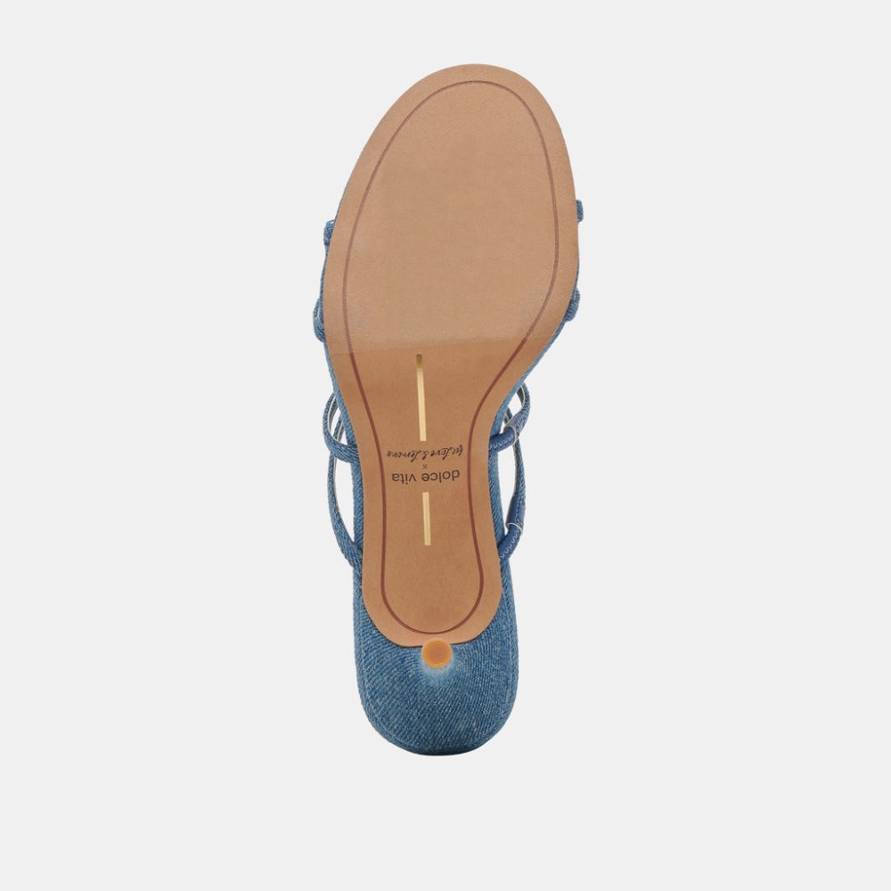 Dolce Vita Bete Heels Blue Denim