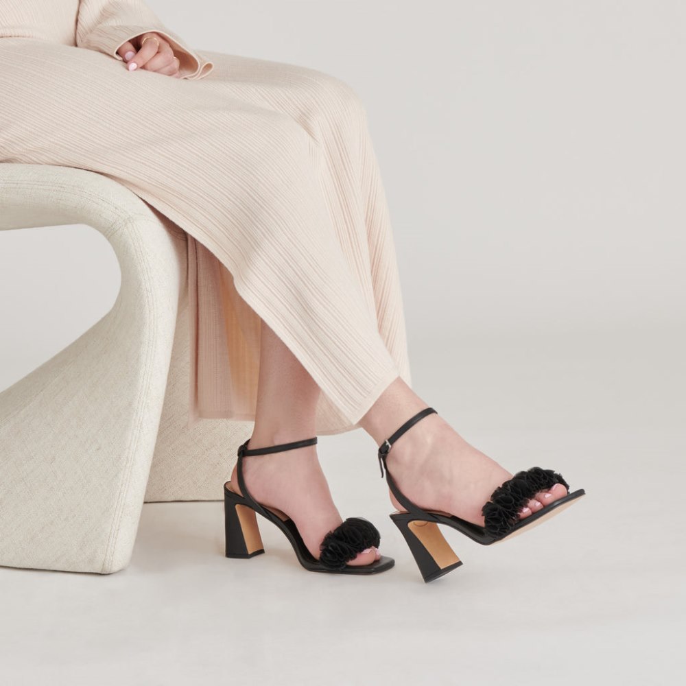 Dolce Vita Iesha Heels Black Leather