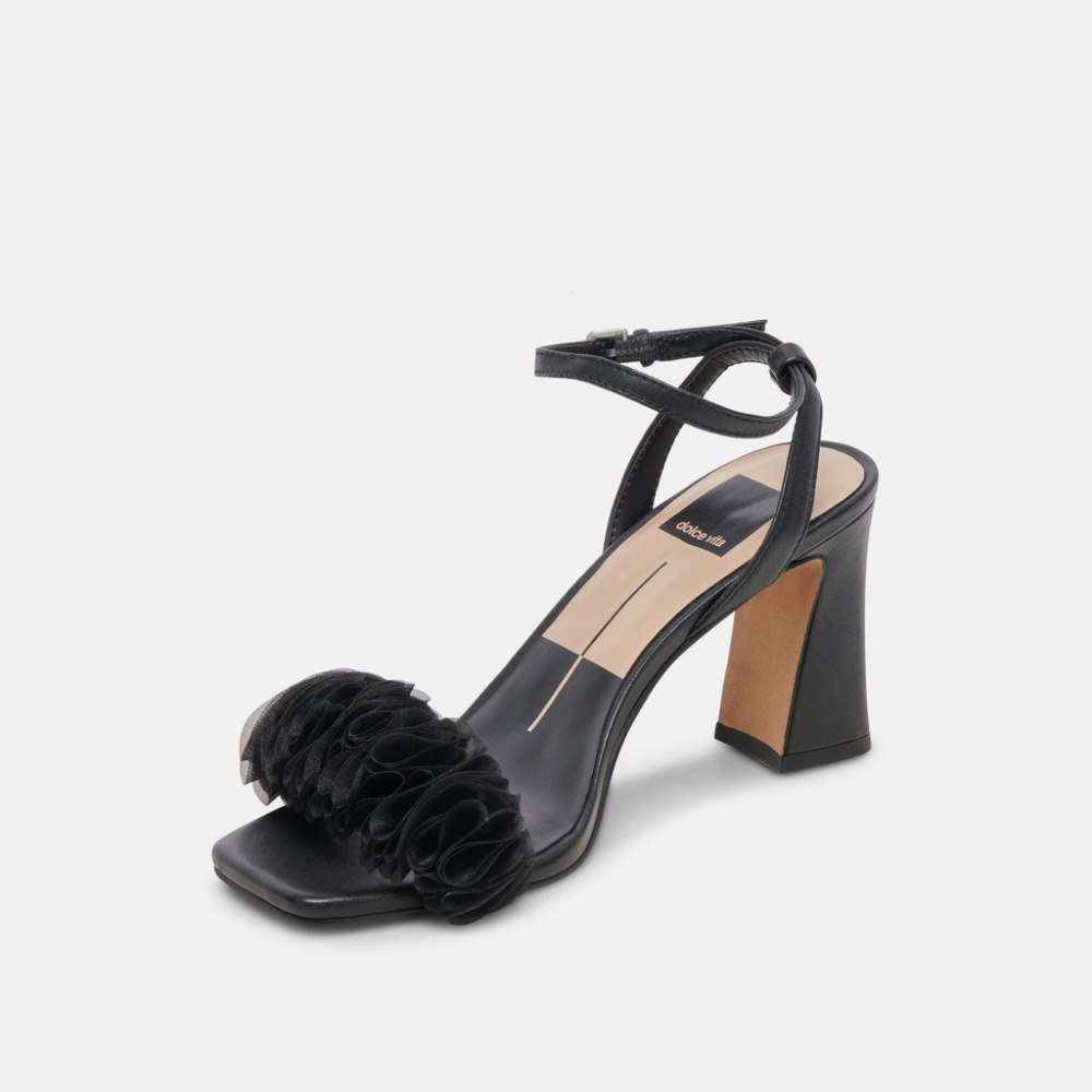 Dolce Vita Iesha Heels Black Leather