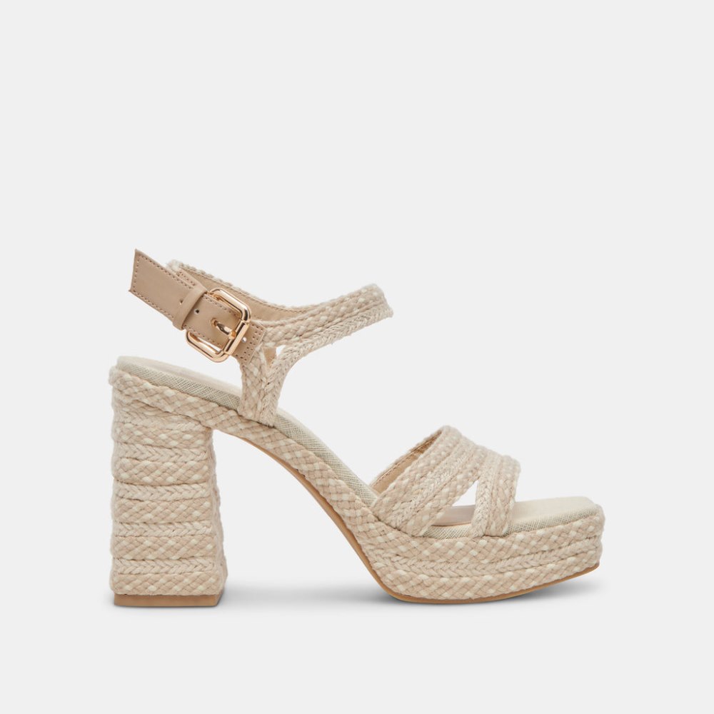 Dolce Vita Arnela Heels Dune Multi Woven