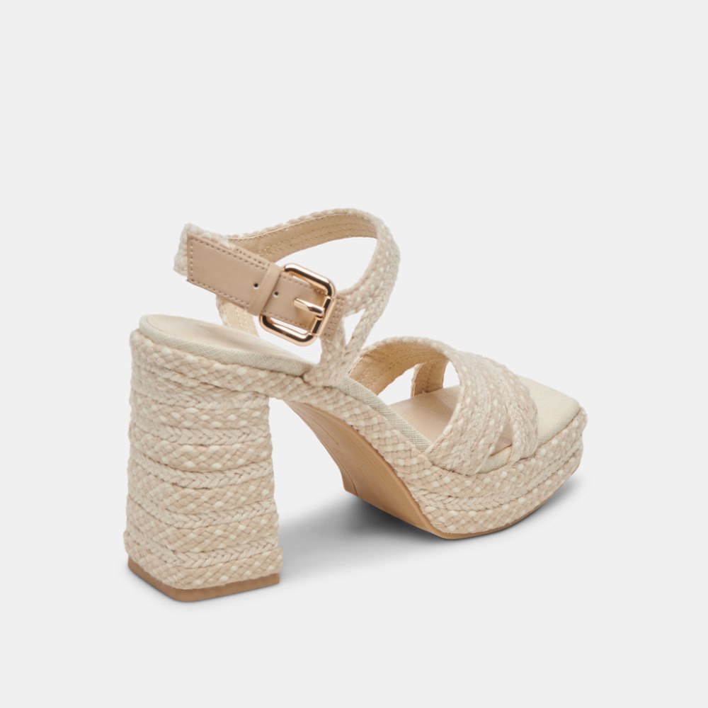 Dolce Vita Arnela Heels Dune Multi Woven