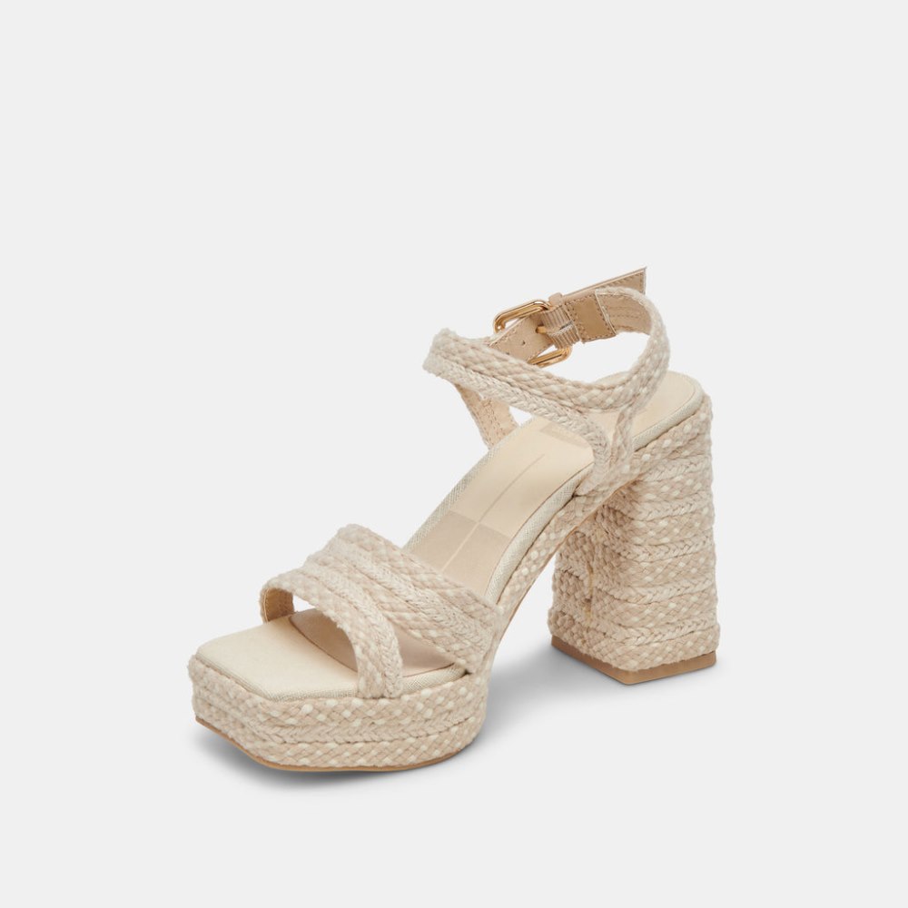 Dolce Vita Arnela Heels Dune Multi Woven