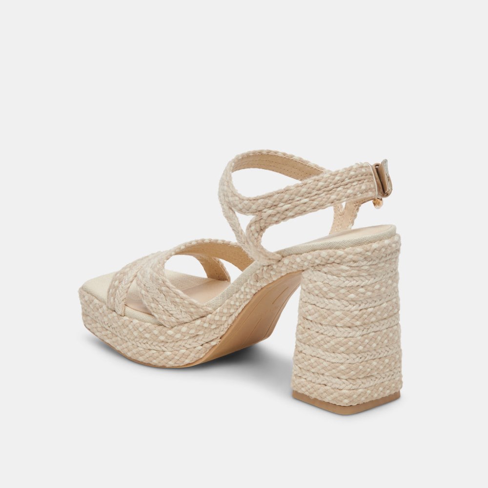 Dolce Vita Arnela Heels Dune Multi Woven