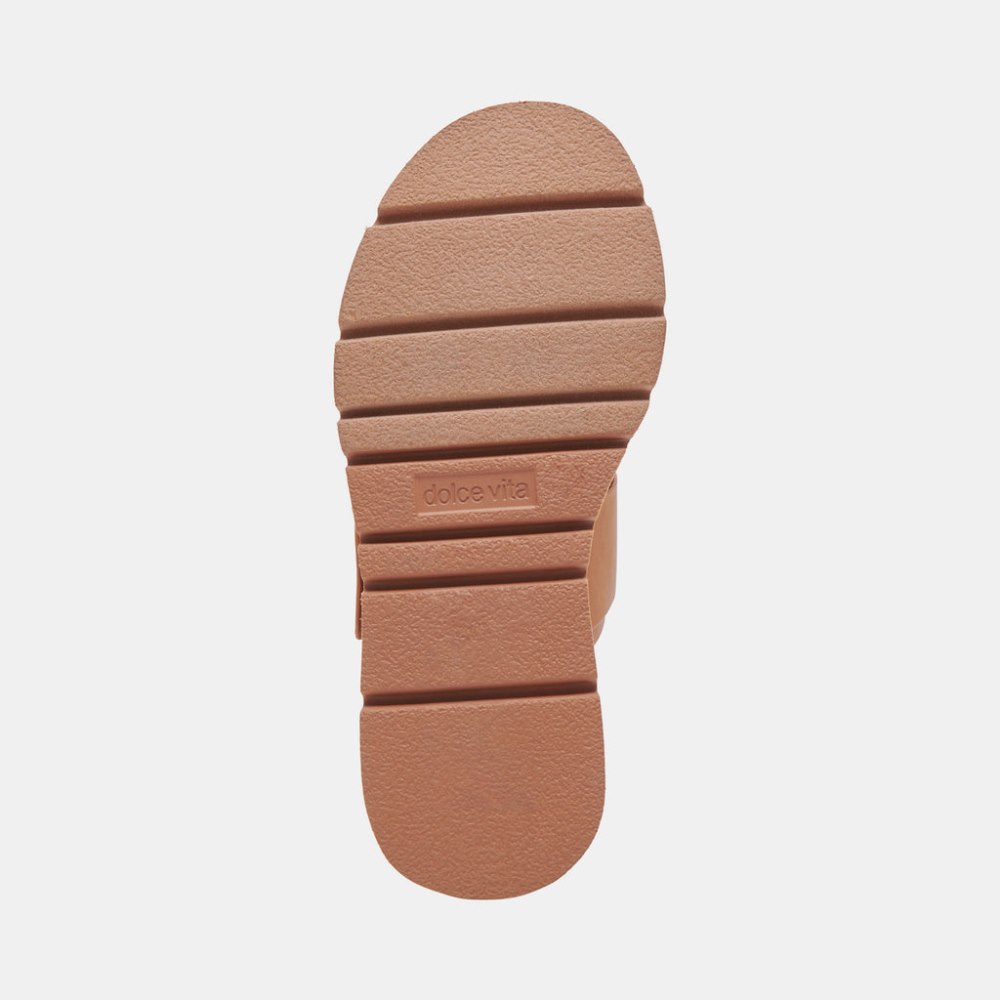 Dolce Vita Dex Sandals Tan Leather