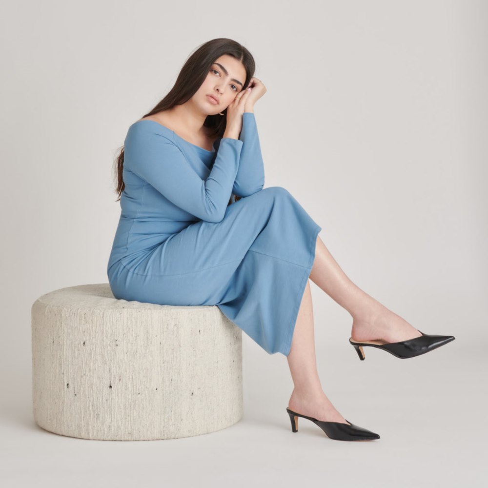 Dolce Vita Sarina Heels Midnight Crinkle Patent