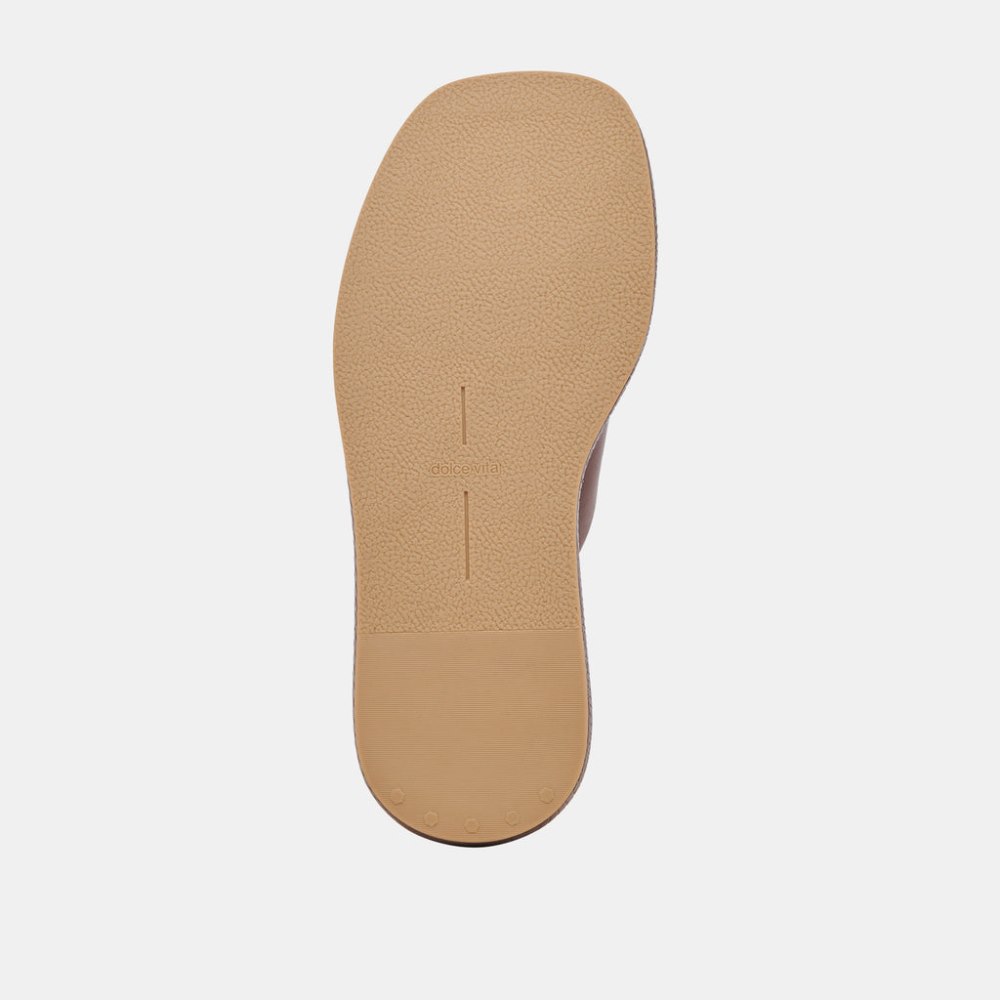 Dolce Vita Adin Sandals Walnut Leather