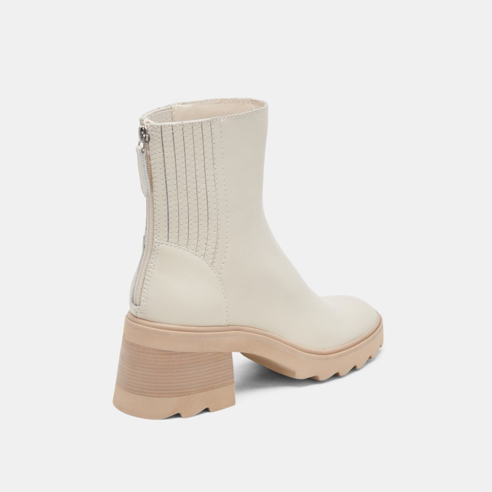 Dolce Vita Martey H2o Boots Ivory Leather