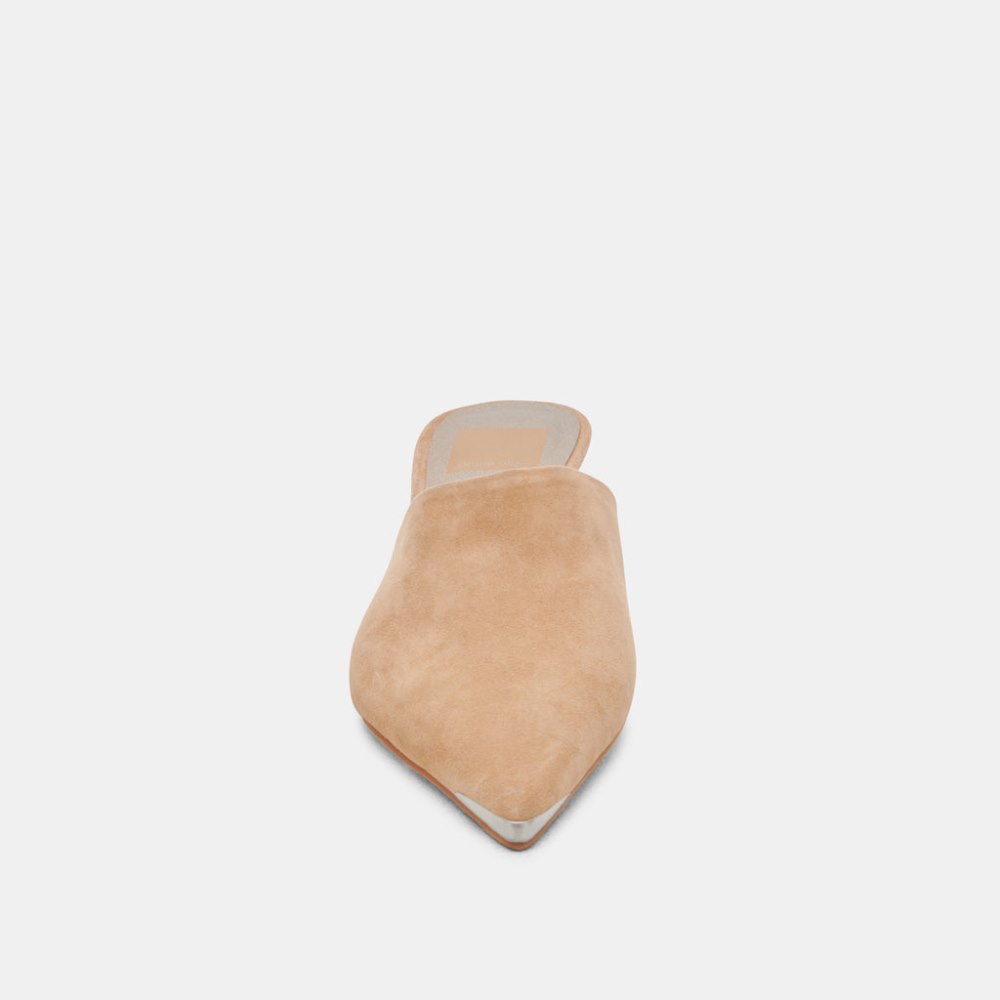 Dolce Vita Lexy Heels Camel Suede
