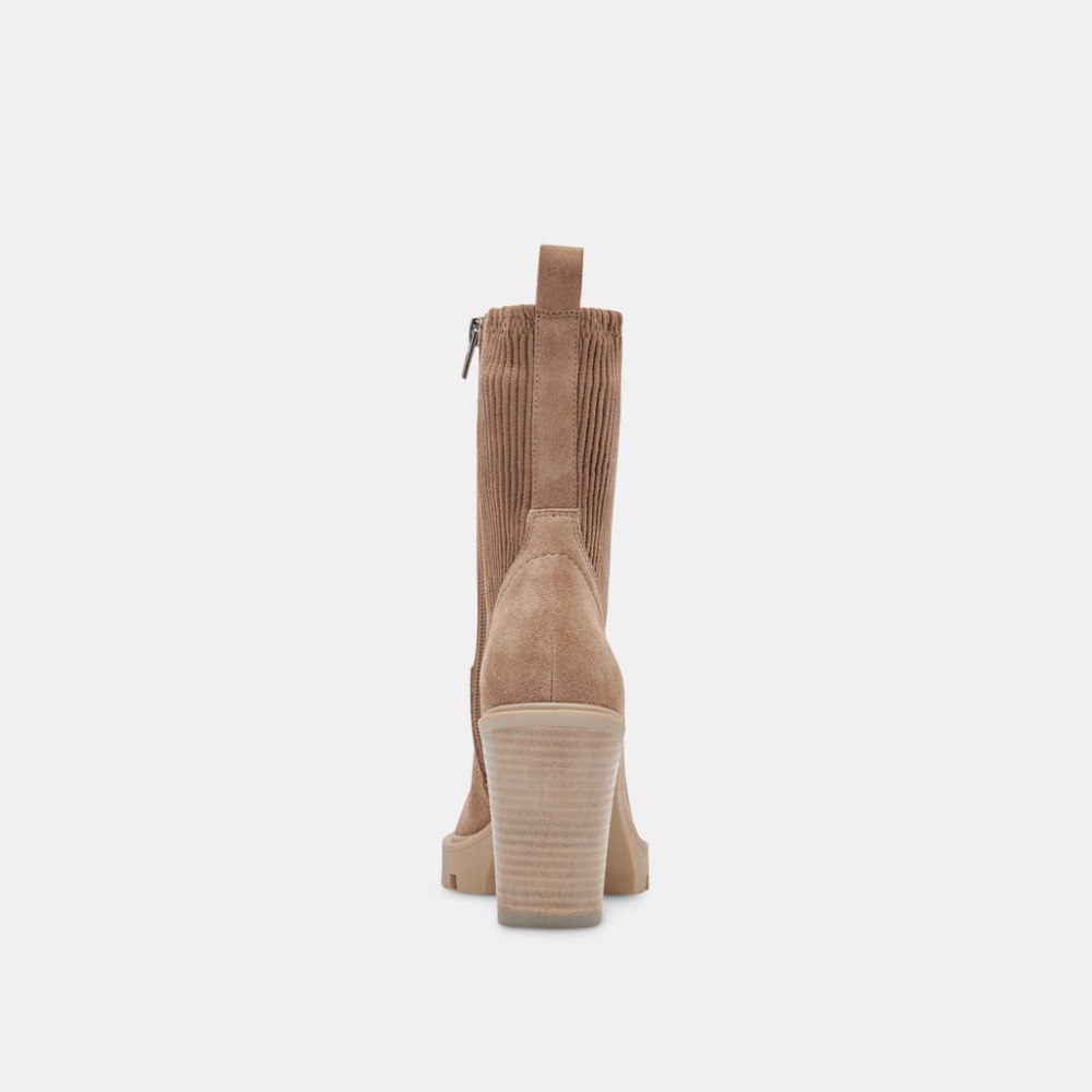 Dolce Vita Marni H2o Boots Truffle Suede