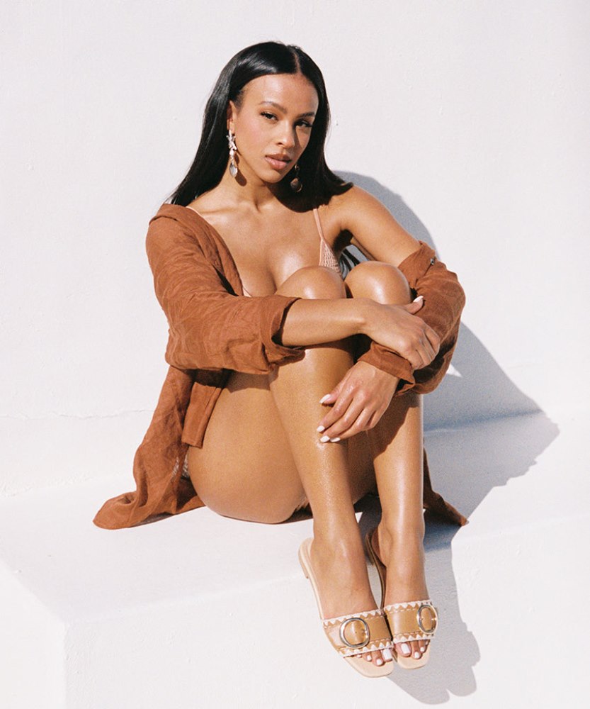Dolce Vita Grecia Sandals Tan Leather