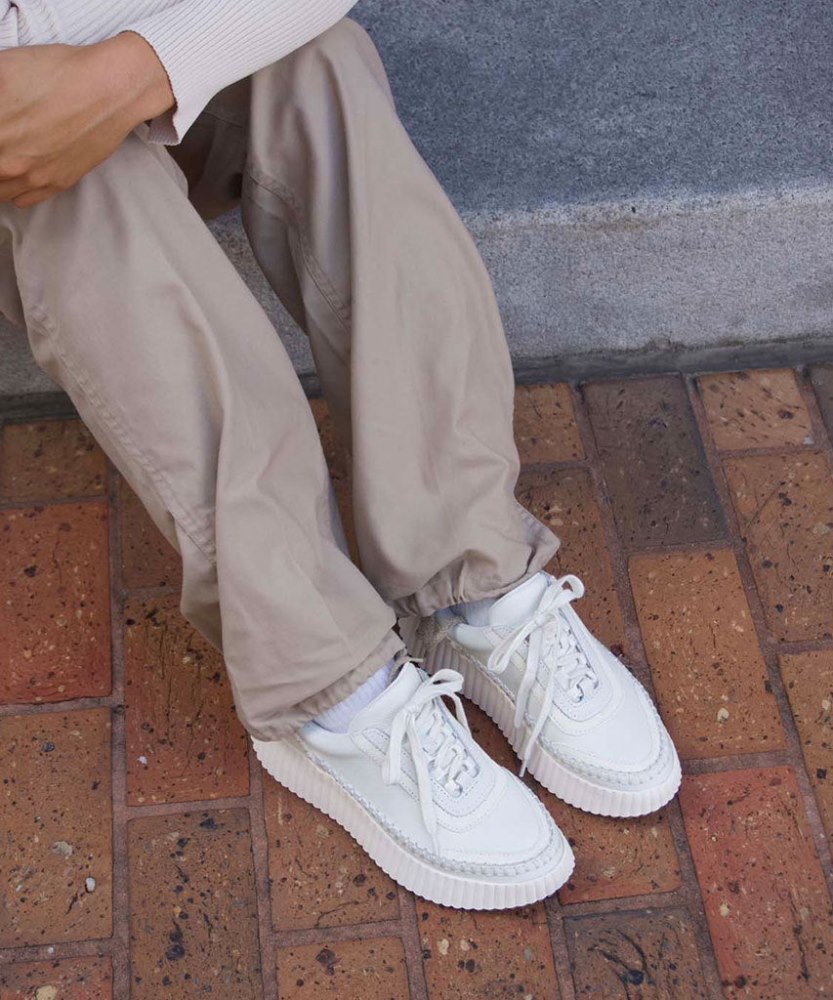 Dolce Vita Dolen Sneakers White Leather